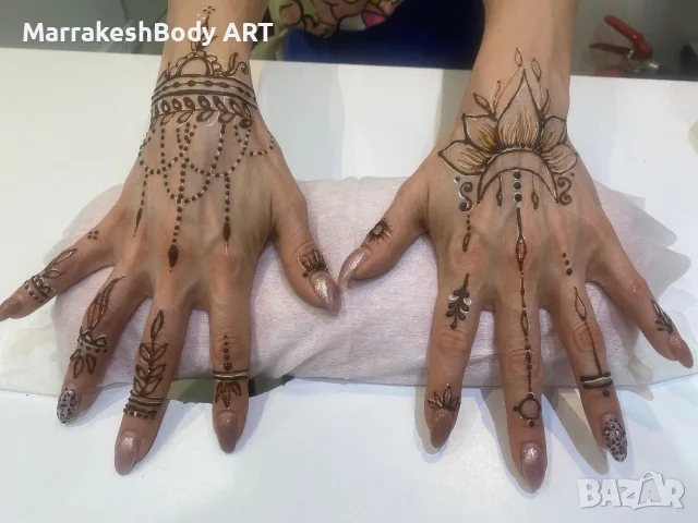 Каносване -  Body ART henna / Jagua gel( Genipa Americana), снимка 3 - Фризьорски услуги - 55454573