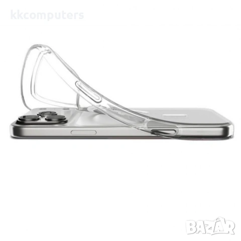 Оригинален кейс Spigen Liquid Crystal MagSafe, За iPhone 17 Pro Max (6.9), Прозрачен и Протектор, снимка 6 - Калъфи, кейсове - 54870648