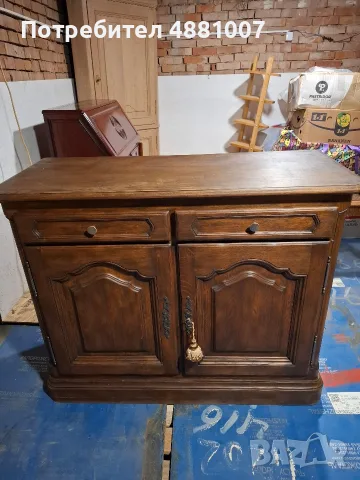 Масивен дъбов скрин / бюфет в стил French Provincial (Масивно дърво)