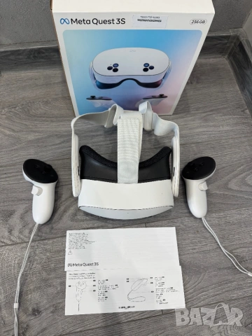 VR Очила Oculus Meta Quest 3S 256GB + ГАРАНЦИЯ!, снимка 3 - 3D VR очила за смартфон - 54662135