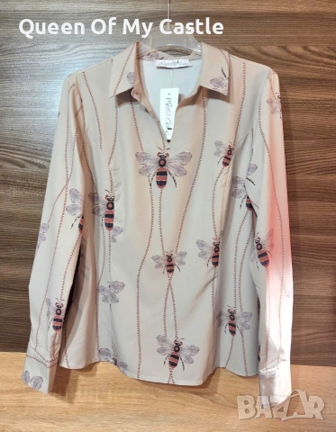 Разкошна дамска риза, снимка 4 - Ризи - 53978626