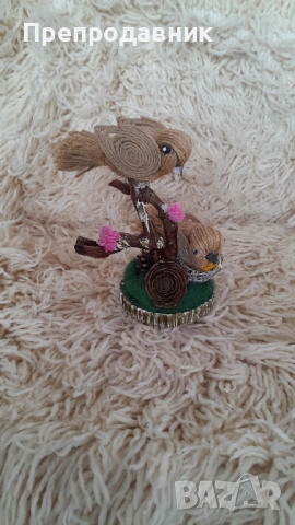 Ръчно изработена декорация „Пролетни пиленца“ – Уют за вашия дом, снимка 10 - Декорация за дома - 54080916