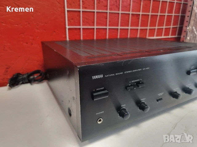 Усилвател YMAXA AX-450, снимка 5 - Ресийвъри, усилватели, смесителни пултове - 54452301