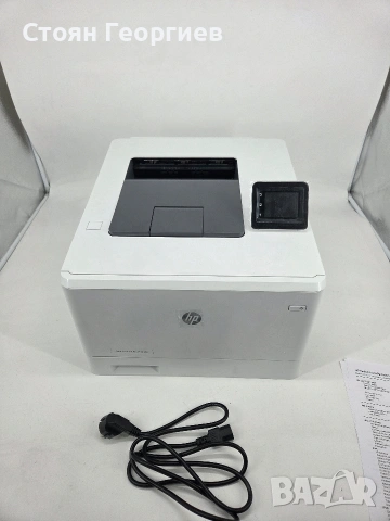 Лазерен цветен принтер HP LaserJet Pro, M454dw, Мрежа, Wireless, Duplex, A48 