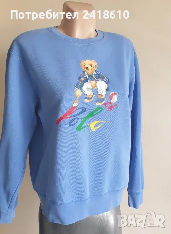 POLO Ralph Lauren Bear Womens Size S ОРИГИНАЛ! Дамски Суичър!, снимка 9 - Суичъри - 55285552