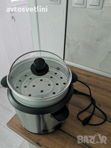 Оризоварка Arendo EDO 1.5L – като нова, пълен комплект! , снимка 3 - Други стоки за дома - 54610596