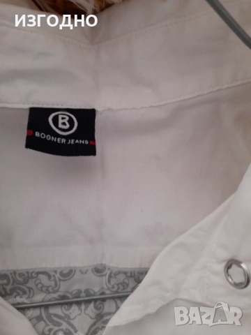 12€ НОВИ БЕЛИ ЕЛЕГАНТНИ РИЗИ РАЗМЕР 40, снимка 4 - Ризи - 54204482