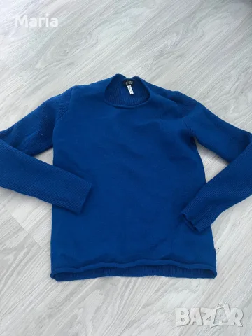 Оригинален дамски пуловер Armani Jeans 100% Virgin Wool XS