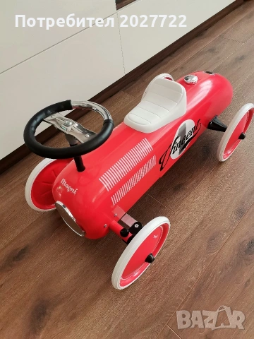 Метална детска количка , снимка 2 - Коли, камиони, мотори, писти - 54337743