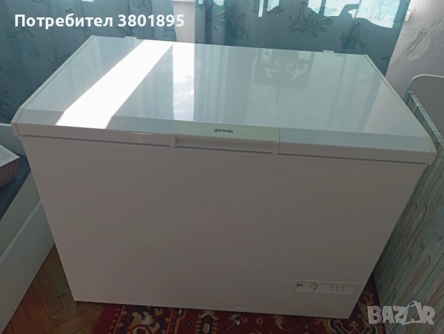 Продавам,,Фризер ракла - хоризонтален Gorenje FH331W, Енергиен клас A+, Обем 307 л., Бял