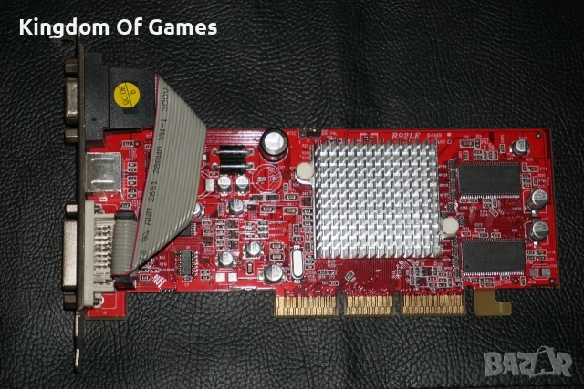 14 броя Тествани и Работещи Видео Карти AGP GeForce 256MB/Asus 256MB/Radeon 128MB/Gigabyte 64MB , снимка 15 - Видеокарти - 55087069
