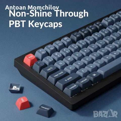 Механична клавиатура Keychron V1 Max 75% RGB, снимка 8 - Клавиатури и мишки - 54823910