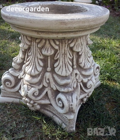 73. Коринтски постамент – богато орнаментиран, снимка 2 - Градински мебели, декорация  - 55275903