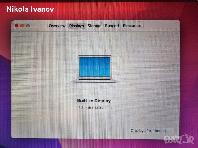 MacBook Air 13" (2017) | i5 | 8GB RAM | 128GB SSD | ЧИСТО НОВА Батерия + Оригинално зарядно, снимка 7 - Лаптопи за дома - 54972759