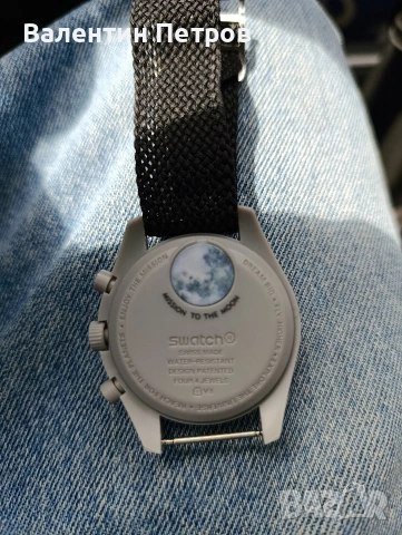 часовник Omega Swatch,колекционерски, снимка 2 - Мъжки - 54573478