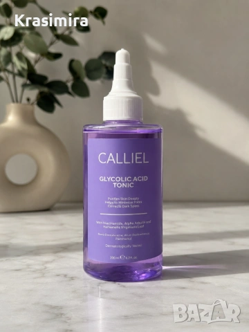 CALLIEL Glycolic Acid Tonic 200 ml – Тоник с гликолова киселина за почистване на кожата и видими пор