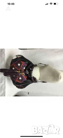 Дамска чанта естествена кожа Gucci, снимка 18 - Чанти - 55509127