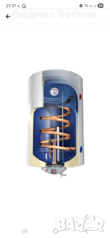 Бойлер Тesy 80л със серпентина 