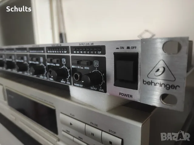 Behringer ha 8000 слушалков усилвател за ремонт, снимка 5 - Аудиосистеми - 55677509