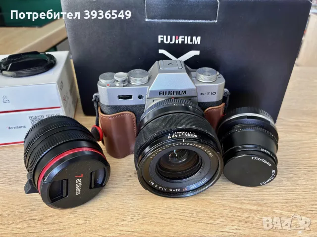 Fujifilm X-T10 с обективи, снимка 2 - Фотоапарати - 55612837