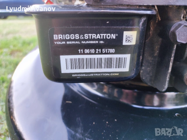 Бензинова самоходна косачка с кош Hemak BriggsStratton 146cc 3кс 4t 46см 27кг 2021г, снимка 10 - Градинска техника - 54854887
