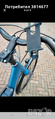 Е-bike Granville със среден двигател bosch.Ремъчно задвижване,цена като нов 2700€, снимка 7 - Велосипеди - 54400489