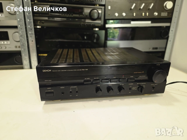 👑 Класически Японски Мускул! Denon PMA-715R – Забранен звук от златната ера, снимка 2 - Ресийвъри, усилватели, смесителни пултове - 55022376