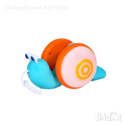 Пълзящо охлювче за дърпане играчка WJ49, снимка 8 - Други - 54981236