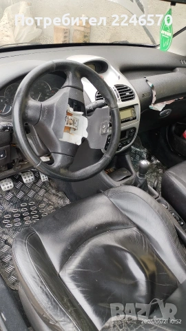 Пежо 206 Peugeot сс на части, снимка 4 - Автомобили и джипове - 54615716