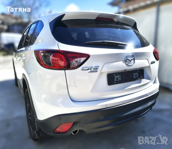 Mazda CX-5 2.2d Skyactiv, FULL EXTRAS-Keyless, Bose, Кожа, снимка 4 - Автомобили и джипове - 55130295