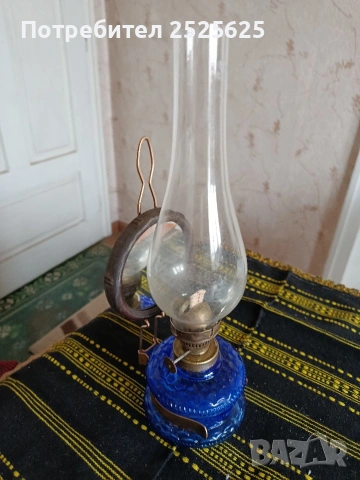 Газена българска лампа, снимка 3 - Антикварни и старинни предмети - 54579727