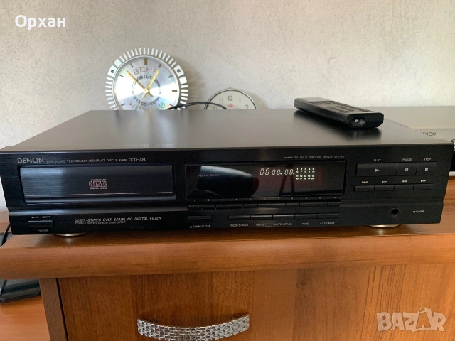 Продавам Висококачествен CD Плеър Denon DCD-480 (Произведен в Германия)