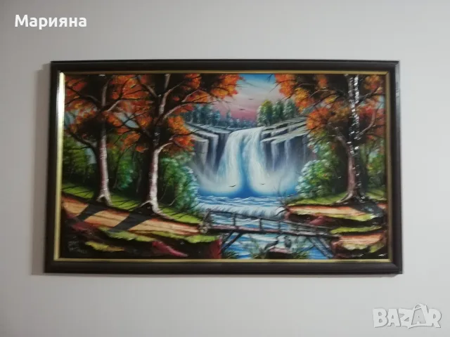 Картина с маслени бои , снимка 3 - Картини - 55637113