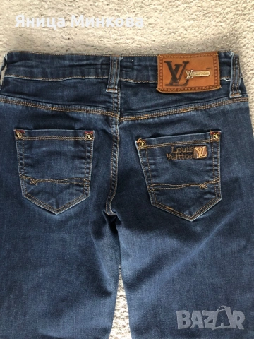 Дамски дънки Louis Vultton, снимка 4 - Дънки - 54099886