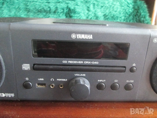 YAMAHA MCR-040 (CRX-040 receiver и NS-BP80 speakers ) музикална уредба., снимка 2 - Аудиосистеми - 54662085