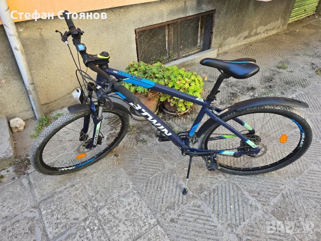 Планински велосипед B'TWIN Rockrider 520 (27.5") – Отлично състояние + Аксесоари