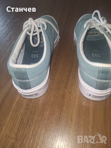 ЧИСТО НОВИ оригинални кецове Converse (естествен велур) – №42, снимка 2 - Кецове - 55071756