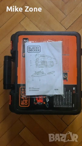 Black & Decker KA280K Multi Sander, снимка 3 - Куфари с инструменти - 54385438