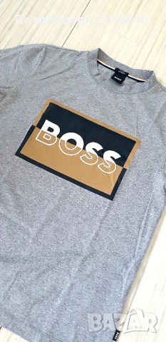 Hugo Boss Tessler 185  Mercerised  Cotton Slim Fit  Mens Size S ОРИГИНАЛ Мъжка Тениска!, снимка 12 - Тениски - 54398959