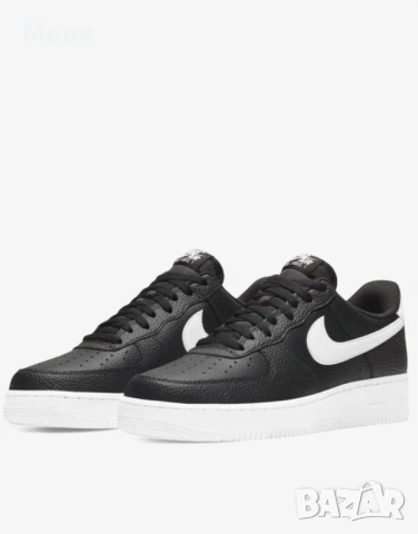NIKE Air Force 1 Shoes Black/White  Мъжките маратонки Nike в черно комбинират здравина и комфорт бла