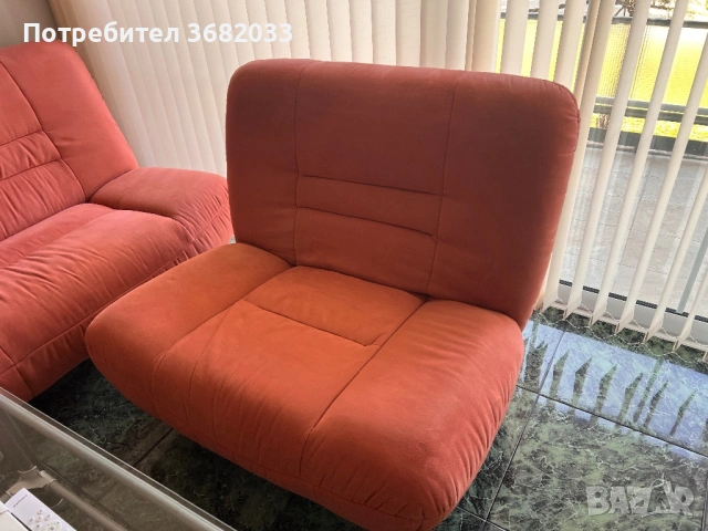 Диван холова гарнитура от 3 части, снимка 3 - Дивани и мека мебел - 54154180