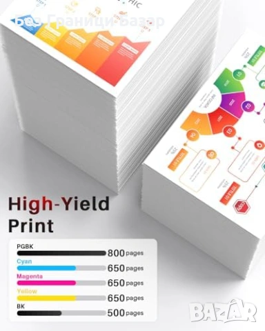 Нов Комплект 202XL за Epson XP-6001 XP-6100 мастило 5 броя за принтер, снимка 3 - Други стоки за дома - 53963757