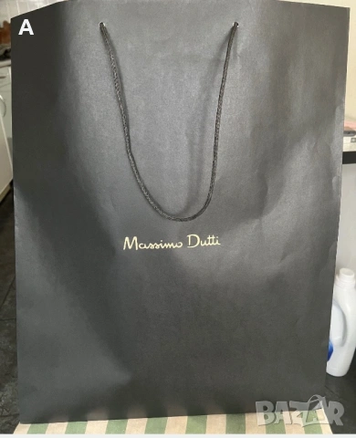 Дамска чанта естествена кожа Massimo Dutti, снимка 7 - Чанти - 30371107