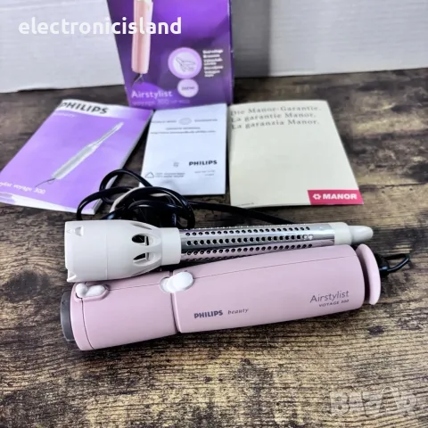 Чисто нова Ретро маша за коса Philips Airstylist Voyage 300 HP4622, мощност 300W, подходяща за път, снимка 5 - Маши за коса - 55360627