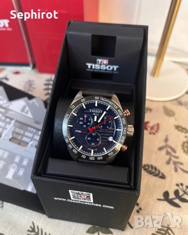 ЧИСТО НОВ Tissot PRS 516 Chronograph – Пълен комплект