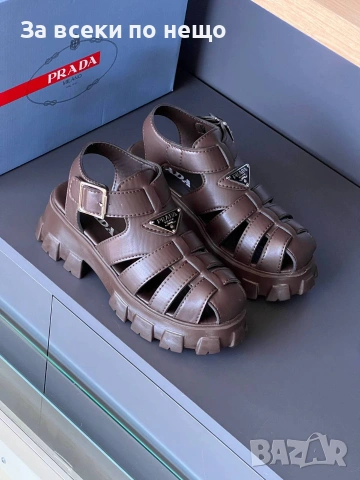Prada Дамски Сандали Прада - Различни Цветове Код SK1810, снимка 2 - Сандали - 55246538
