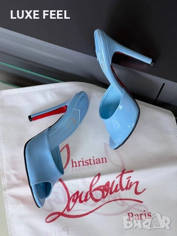 Christian Louboutin ⚜️Дамски Чехли , снимка 3 - Чехли - 54541873