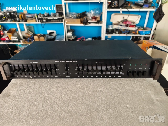 Stereo Graphic Equalizer GE-206 made in JAPAN 1980 /HI-Fi графичен еквилайзер/, снимка 2 - Ресийвъри, усилватели, смесителни пултове - 54945813