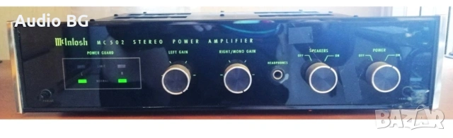 Mcintosh MC-502, снимка 5 - Ресийвъри, усилватели, смесителни пултове - 54757652