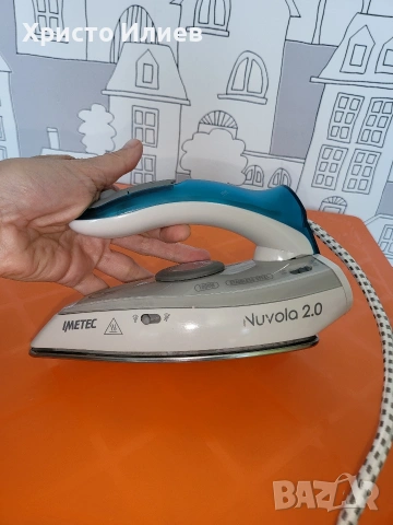 ютия Imetec Nuvola 2.0 1000W малка сгъваема за път, снимка 12 - Ютии - 54425329